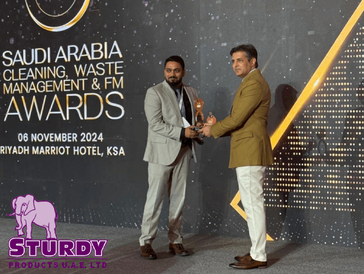 Sturdy Products UAE Ltd Secures Award for Excellence in Hygiene Partnership